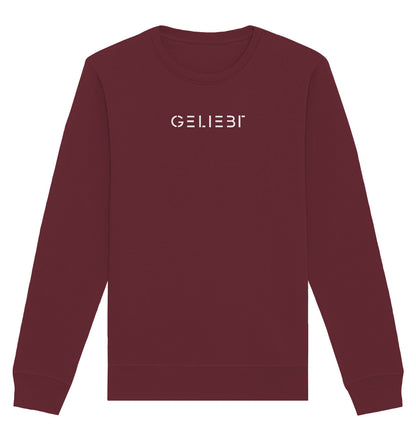 Jer 31,3 - GELIEBT -Schriftzug - Organic Basic Unisex Sweatshirt