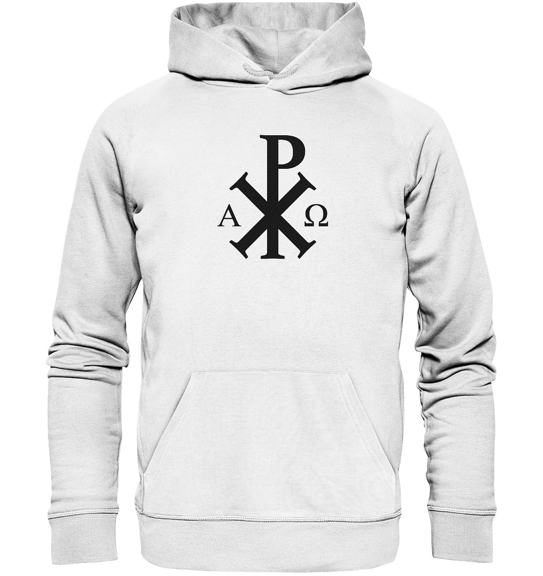 Offb 1,8 - Chi Rho - Alpha &amp; Omega - Organic Hoodie
