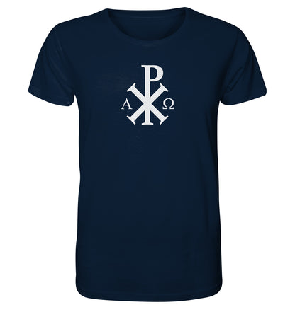Offb 1,8 - Chi Rho - Alpha &amp; Omega - Organic Shirt