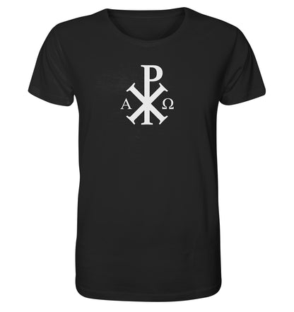 Offb 1,8 - Chi Rho - Alpha &amp; Omega - Organic Shirt