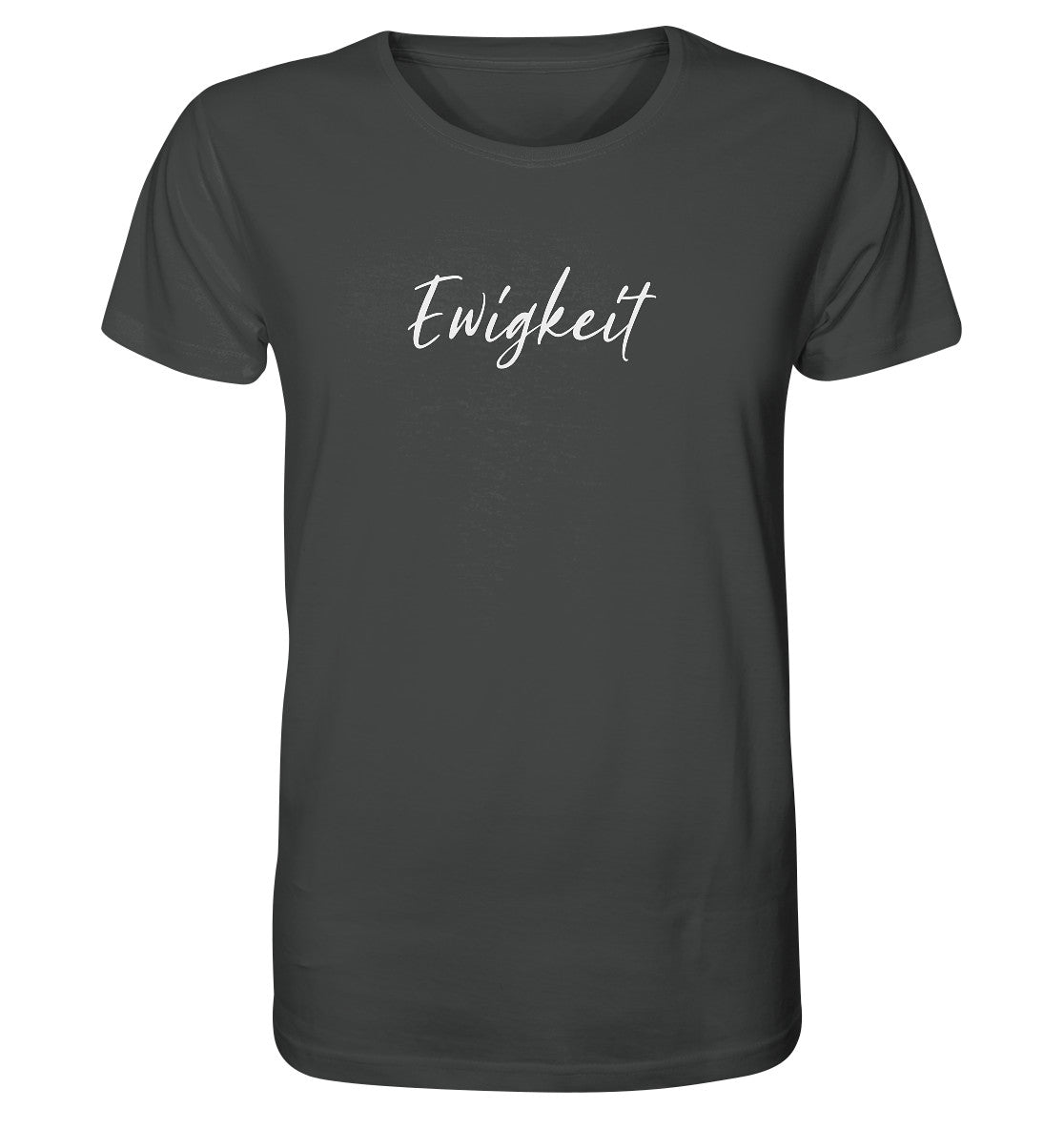 Joh 10,28 / 1.Joh 2,17 - Ewigkeit - Brustprint - Organic Shirt