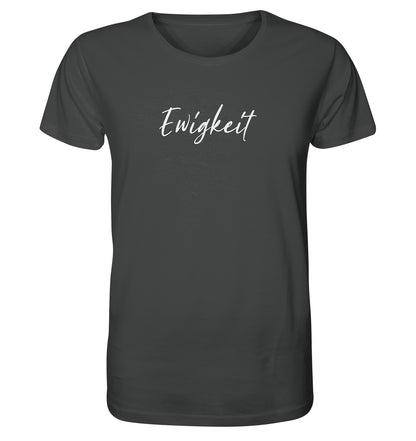 Joh 10,28 / 1.Joh 2,17 - Ewigkeit - Brustprint - Organic Shirt