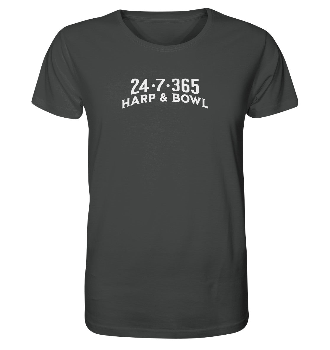 Offb 5,8 - HARP &amp; BOWL - Brustprint - Organic Shirt