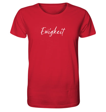 Joh 10,28 / 1.Joh 2,17 - Ewigkeit - Brustprint - Organic Shirt