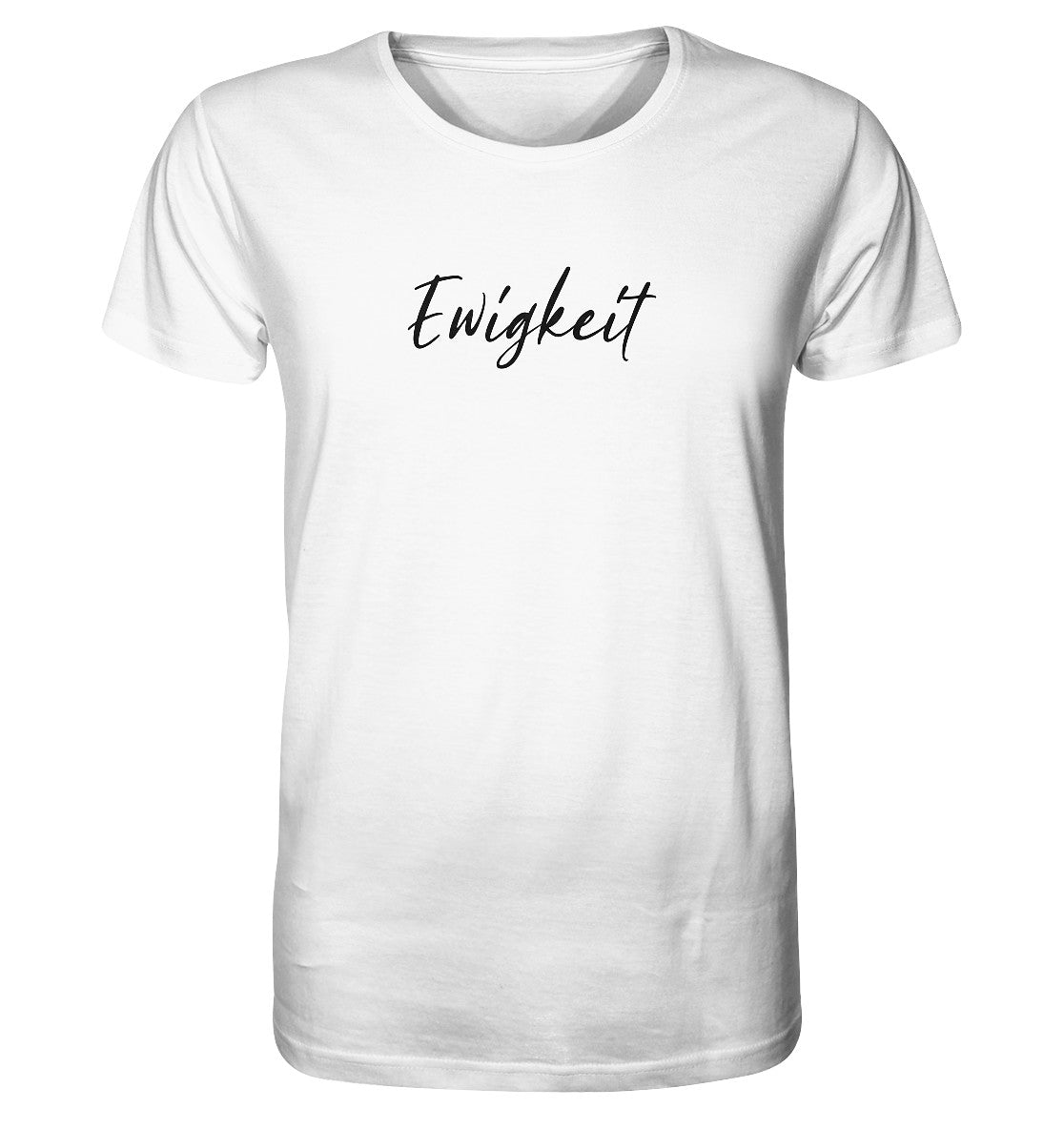 Joh 10,28 / 1.Joh 2,17 - Ewigkeit - Brustprint - Organic Shirt