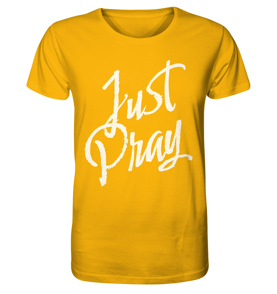 Mk 1,35 / 1.Thess 5,17 - Just Pray - Organic Shirt