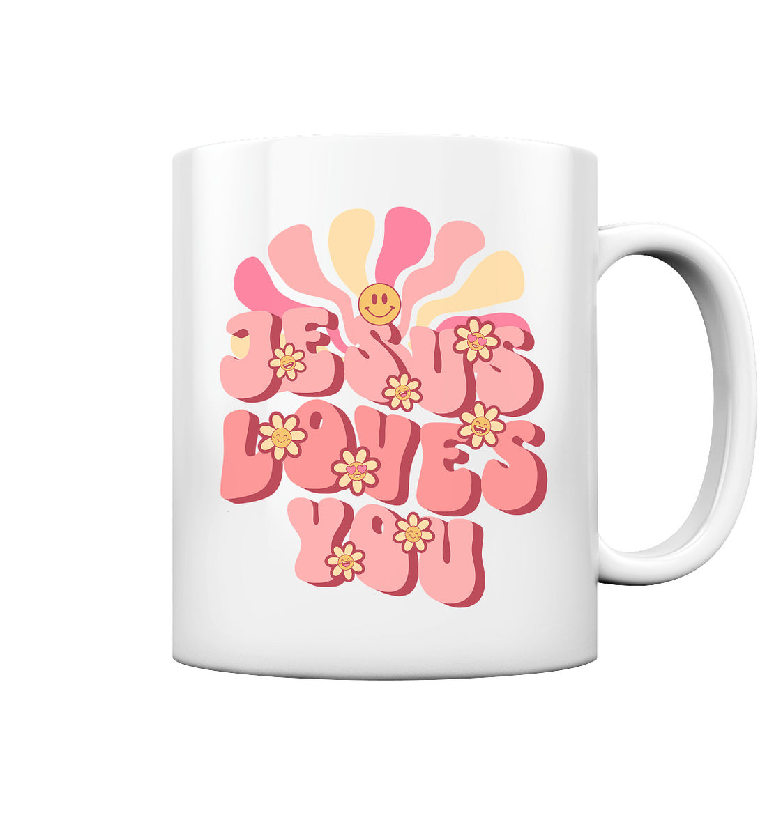 Joh 15,13 - Jesus loves you - Tasse glossy