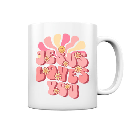 Joh 15,13 - Jesus loves you - Tasse glossy