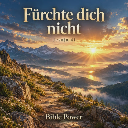 Jesaja 41,10 - Fürchte dich nicht - Berge | Tasse