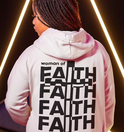 Woman of Faith - Organic Hoodie