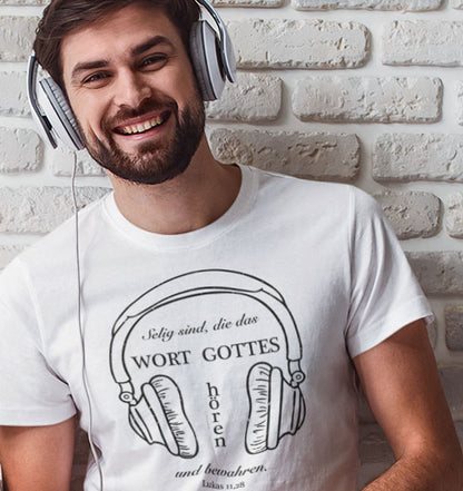 Lk 11,28 - Wort Gottes hören - Organic Shirt