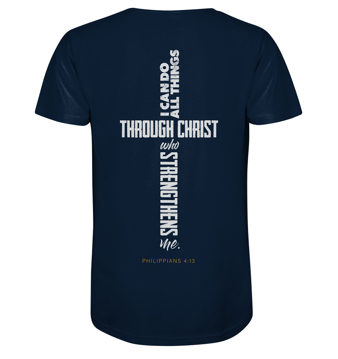 Phil 4,13 - I can do -Kreuz - Organic Shirt