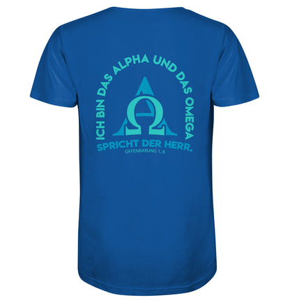 Offb 1,8 - Alpha &amp; Omega Design 2 Rücken - Organic Shirt