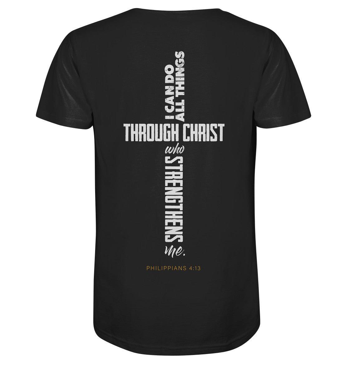 Phil 4,13 - I can do -Kreuz - Organic Shirt