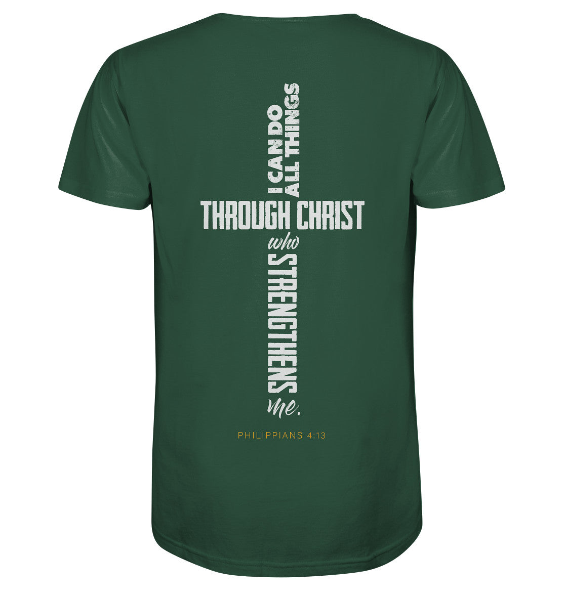Phil 4,13 - I can do -Kreuz - Organic Shirt