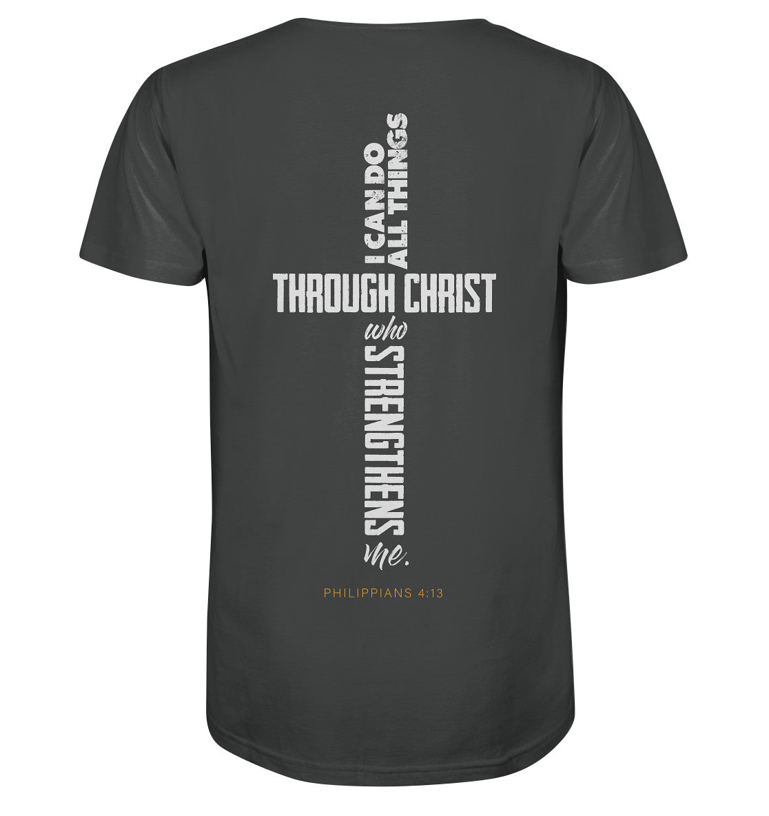 Phil 4,13 - I can do -Kreuz - Organic Shirt
