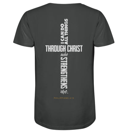 Phil 4,13 - I can do -Kreuz - Organic Shirt
