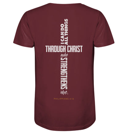 Phil 4,13 - I can do -Kreuz - Organic Shirt
