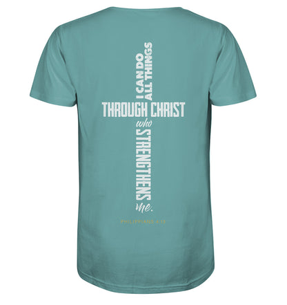 Phil 4,13 - I can do -Kreuz - Organic Shirt