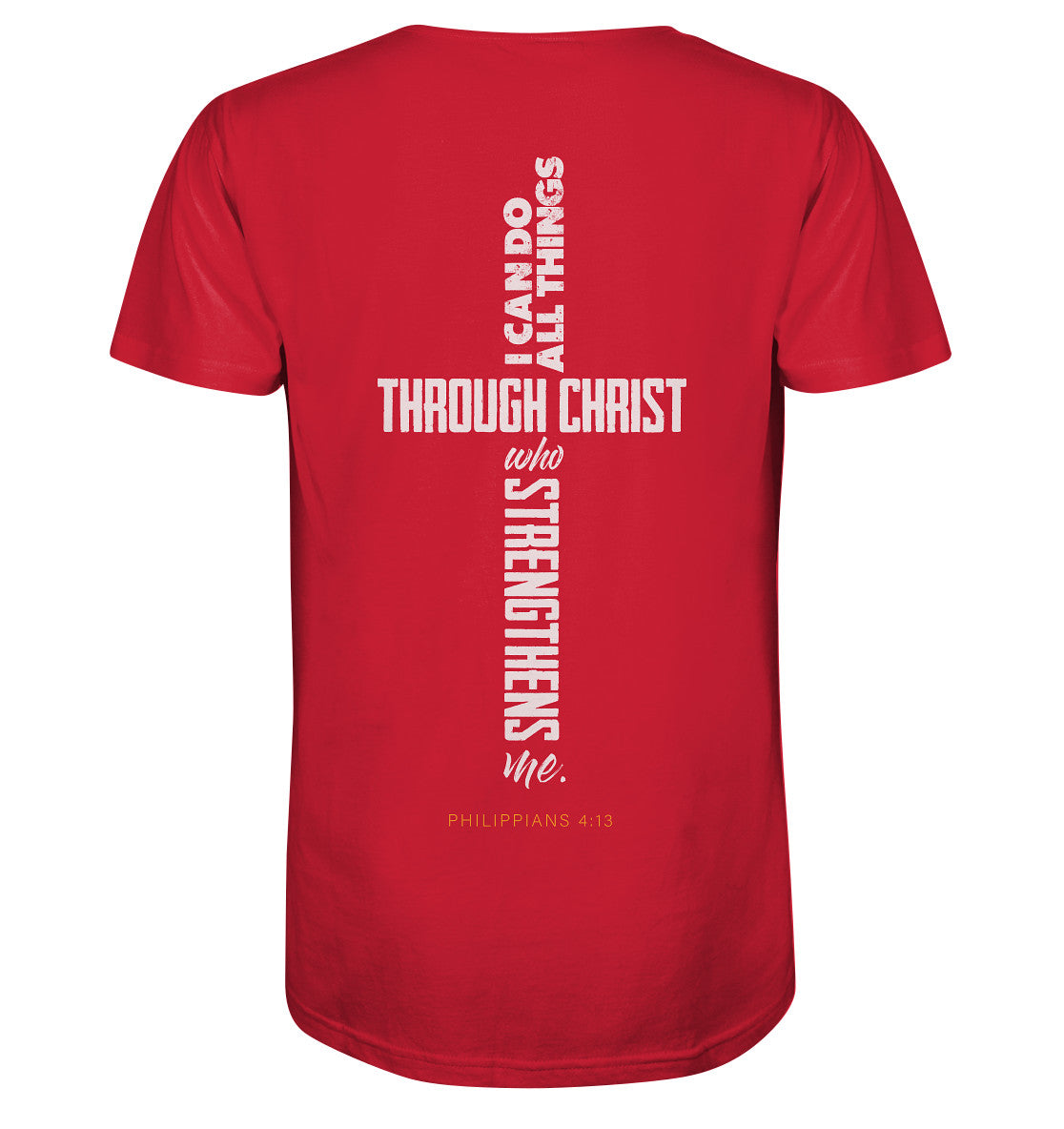Phil 4,13 - I can do -Kreuz - Organic Shirt