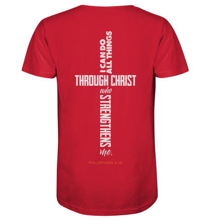 Phil 4,13 - I can do -Kreuz - Organic Shirt