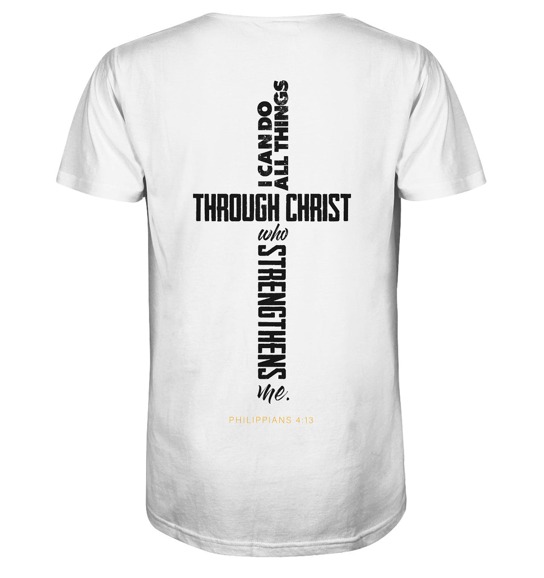 Phil 4,13 - I can do -Kreuz - Organic Shirt
