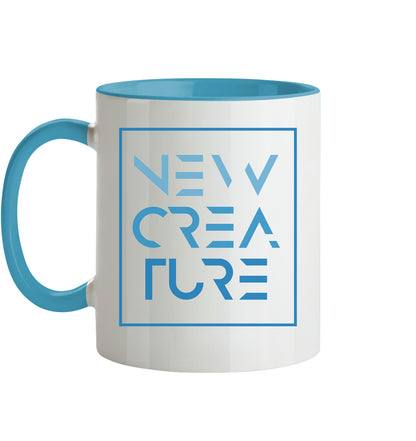 2.Kor 5,17 - New Creature Tasse - Tasse zweifarbig