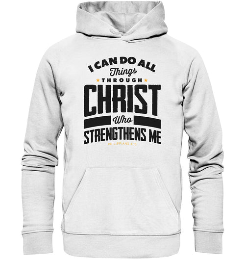 Phil 4,13 - I can do - Organic Hoodie