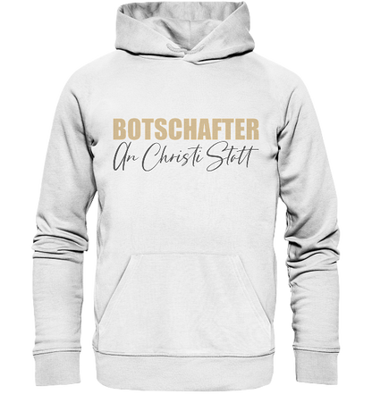 2.Kor 5,20 - Botschafter an Christi Statt - Organic Hoodie