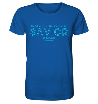 1.Joh 4,14 - SAVIOR - Organic Shirt
