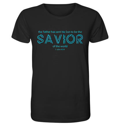 1.Joh 4,14 - SAVIOR - Organic Shirt