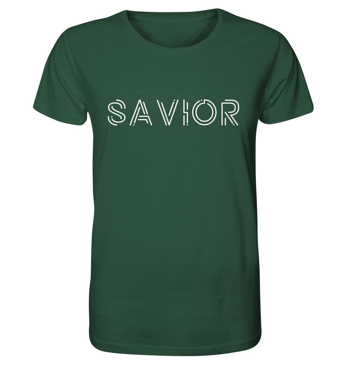 1.Joh 4,14 - SAVIOR - Organic Shirt