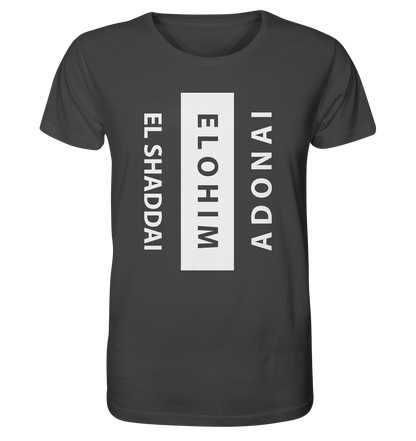 El Shaddai, Elohim, Adonai - Organic Shirt