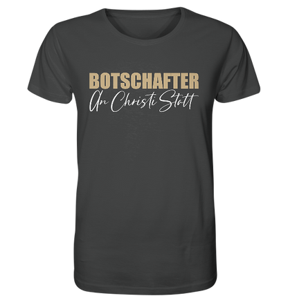 2.Kor 5,20 - Botschafter an Christi Statt - Organic Shirt