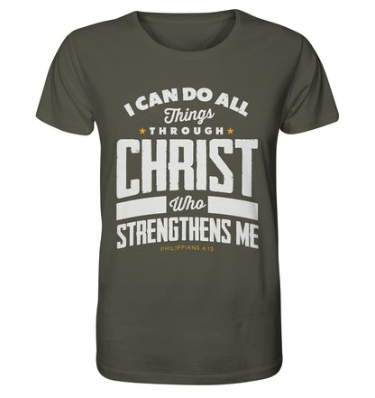 Phil 4,13 - I can do - Organic Shirt