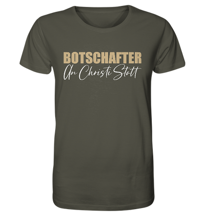 2.Kor 5,20 - Botschafter an Christi Statt - Organic Shirt