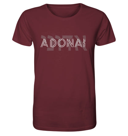 Adonai - hebräisch - Organic Shirt