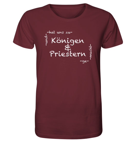 Offb 1,6 - Königen &amp; Priestern - Organic Shirt