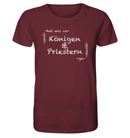 Offb 1,6 - Königen &amp; Priestern - Organic Shirt