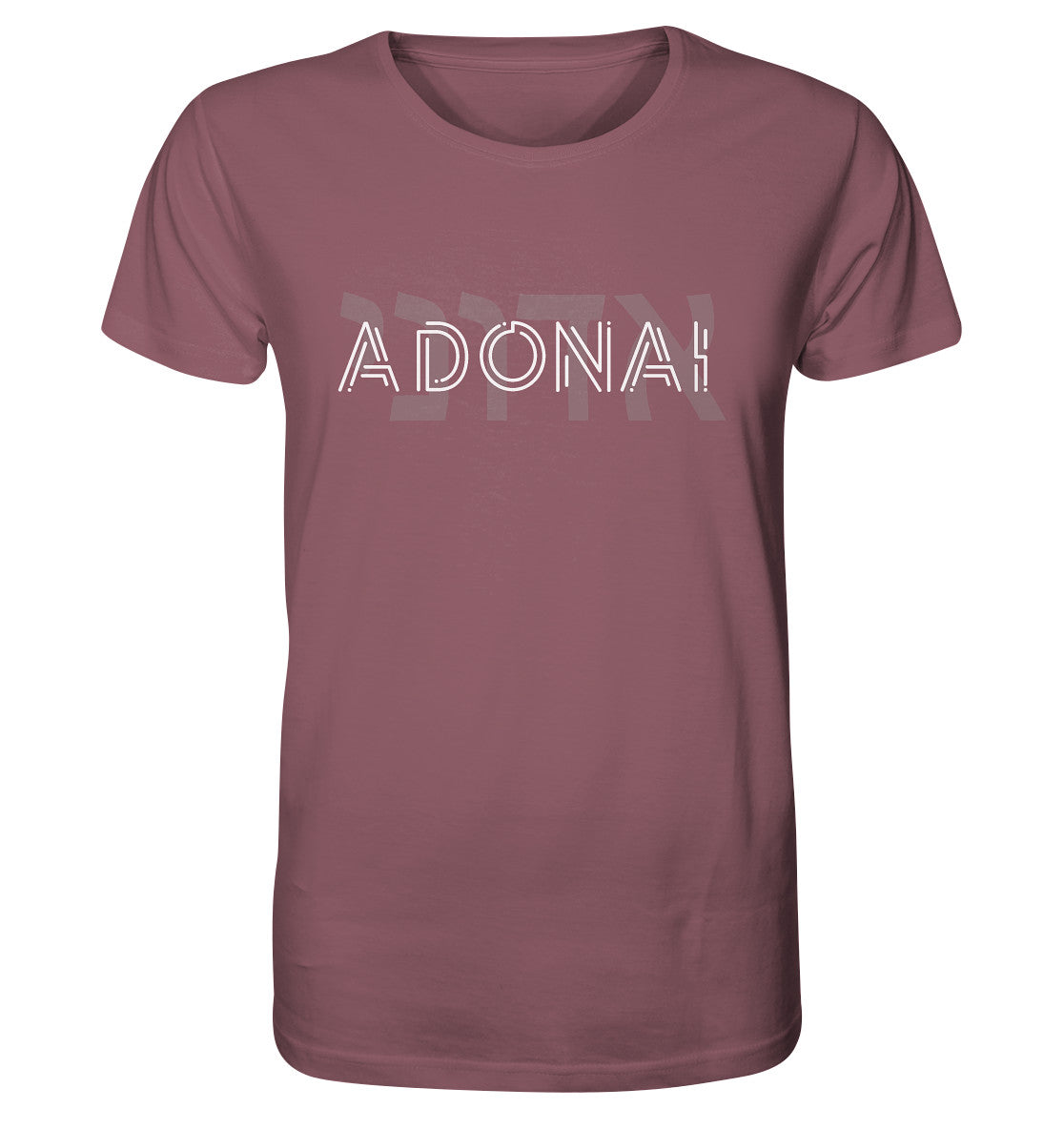 Adonai - hebräisch - Organic Shirt