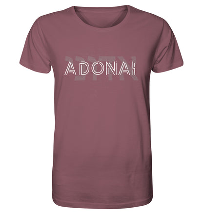 Adonai - hebräisch - Organic Shirt
