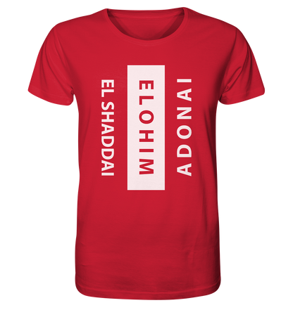 El Shaddai, Elohim, Adonai - Organic Shirt