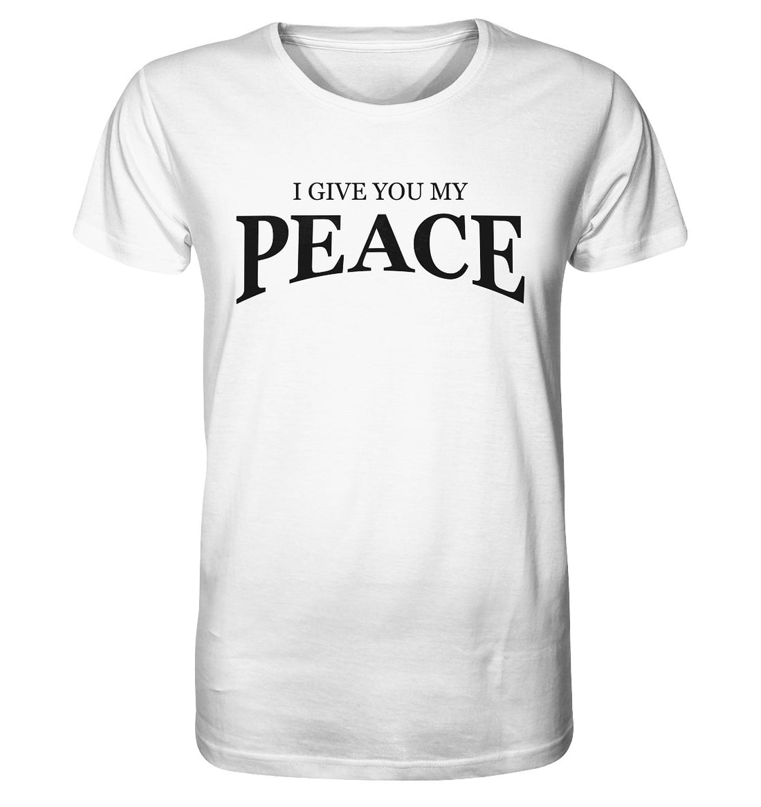 Joh 14,27 - PEACE - Organic Shirt