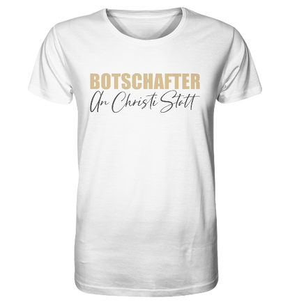 2.Kor 5,20 - Botschafter an Christi Statt - Organic Shirt